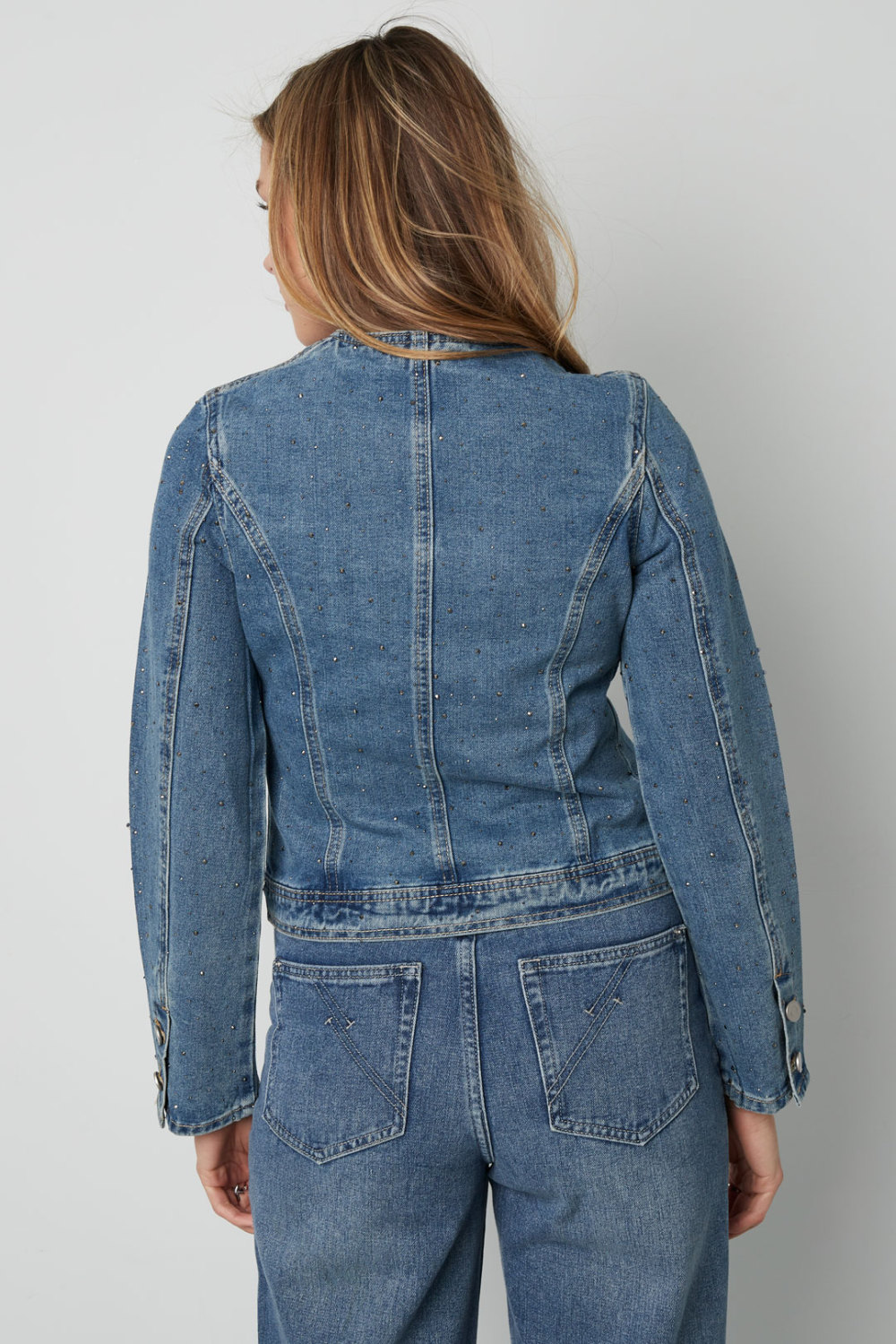 Denim Femme Veste Courte Classic Fit h5Image5