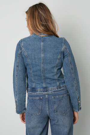 Denim Femme Veste Courte Classic Fit h5 Image5