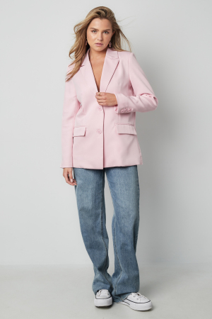 Polyester Ensemble Costume Femme Coupe Élégante Détail Nœud h5 Image8