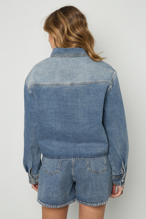 Veste En Jean À Strass h5 Image8