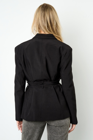 Blazer À Double Ceinture h5 Image8
