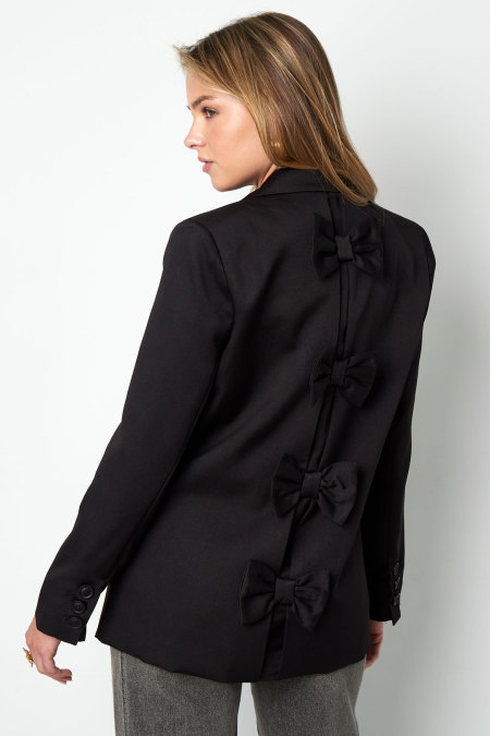 Polyester Ensemble Costume Femme Coupe Élégante Détail Nœud