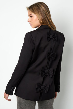 Polyester Ensemble Costume Femme Coupe Élégante Détail Nœud h5 Image7