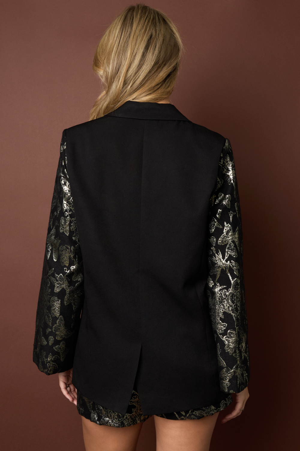 Tissu Polyester Fibre Ensemble De Costume Femme Élégant Imprimé Floral 3 Pièces h5Image6