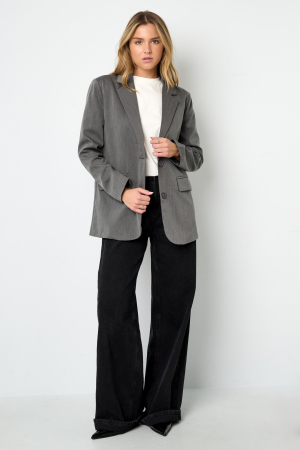 Tissu Polyester Fibre Veste Femme Élégante Lettres h5 Image8