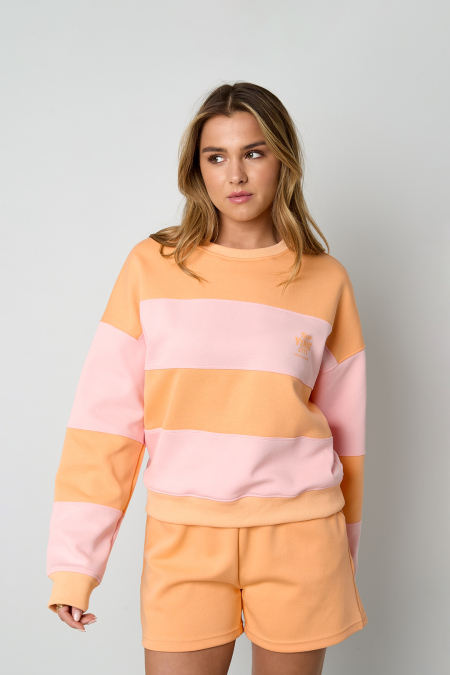Le pull rayé Loven