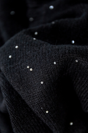 Pulls Tricotés Fibres De Polyester Femmes Style Décontracté Couleur Unie Automne/Hiver h5 Image9