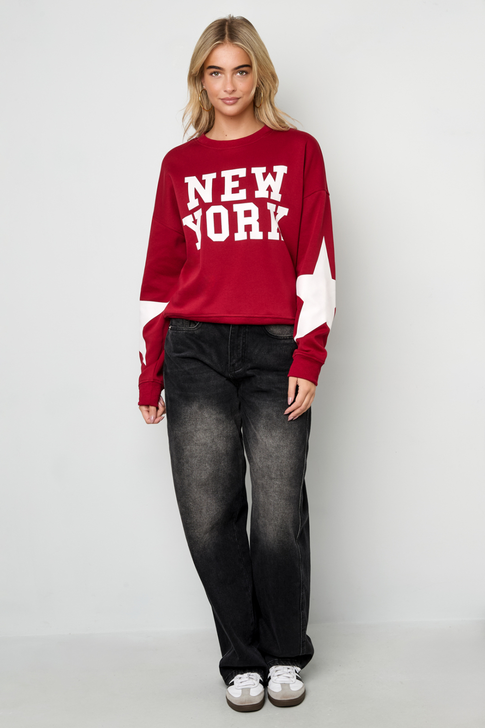 Pull New York Avec Étoile Image9