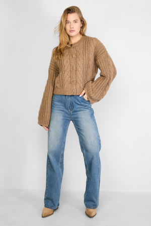 Gilet En Maille Torsadée h5 Image8