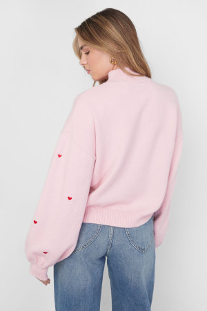 Pull Tricoté À Cœurs h5 Image9