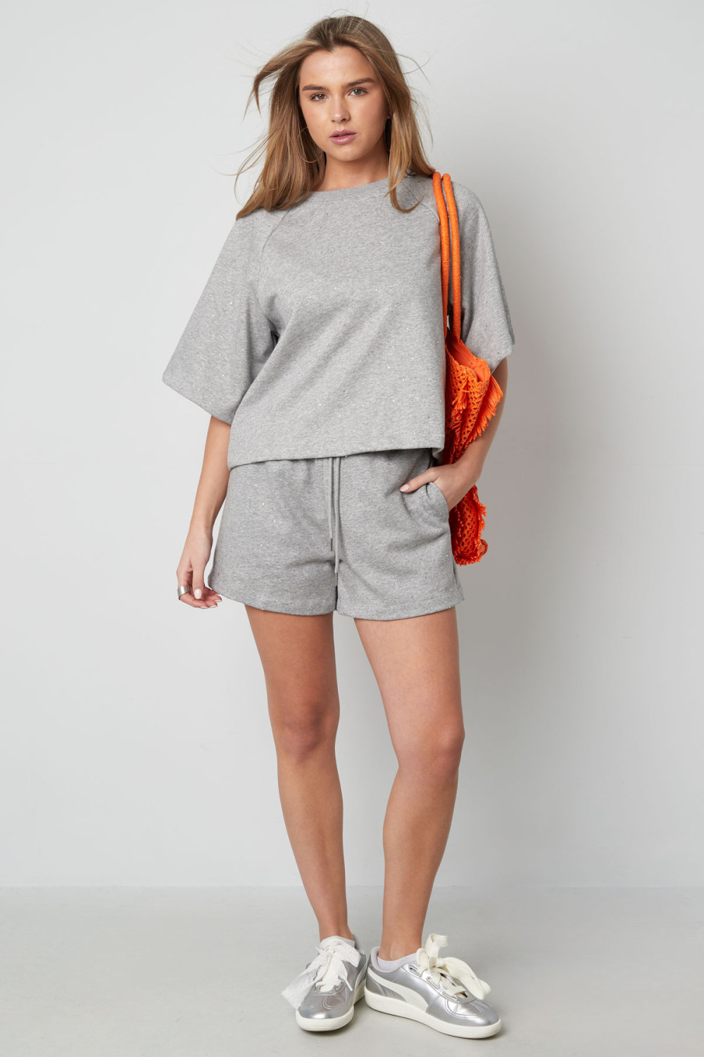 Coton T-Shirt Femme Oversized Printemps/Été h5Image3