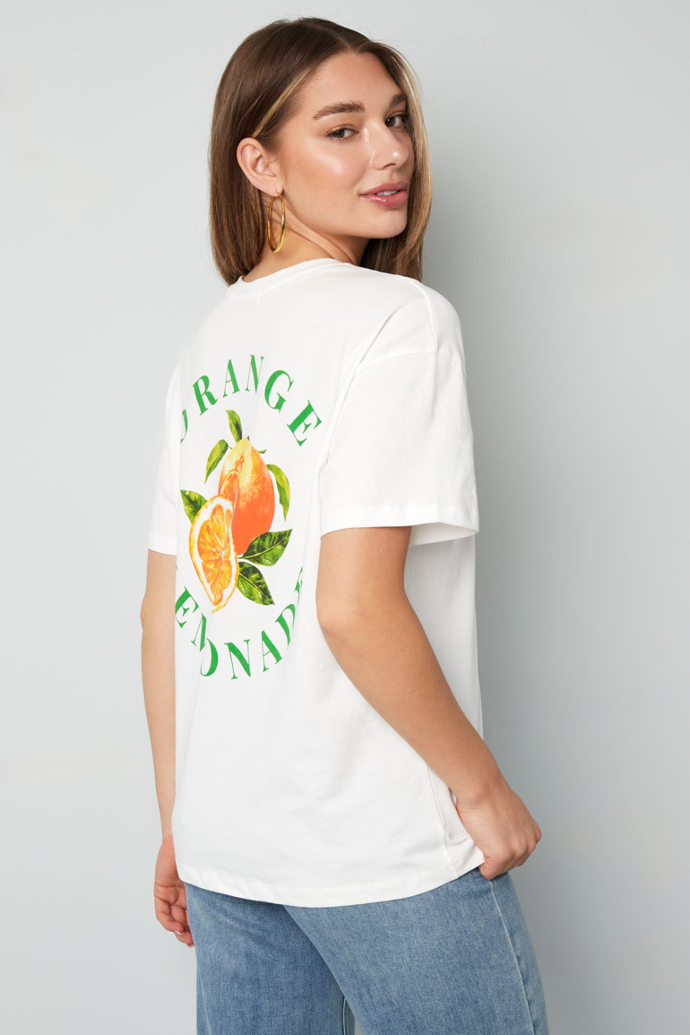 T-Shirt Femme Tricoté Casual Botanique h5Image8