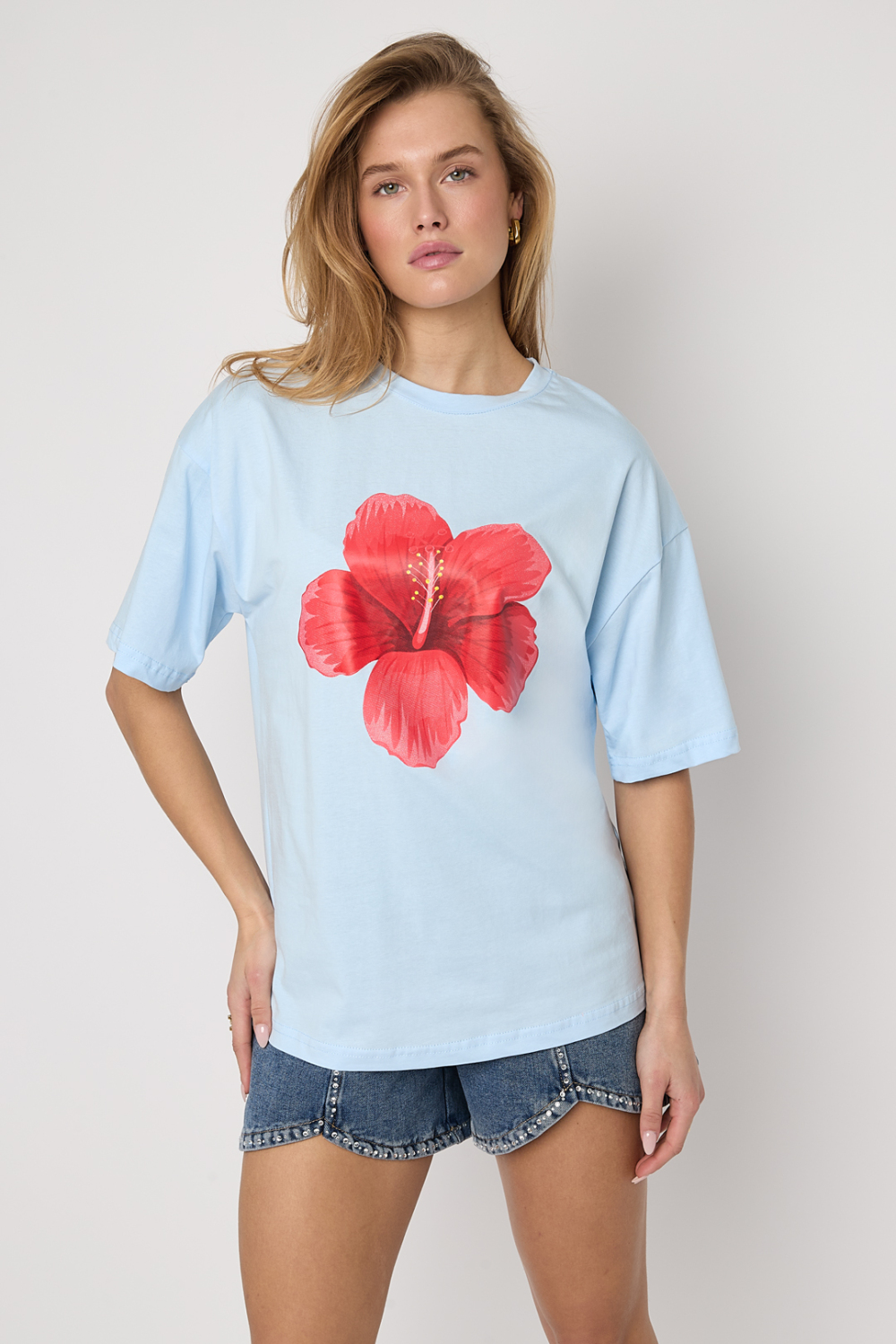 T-Shirt À Fleurs Tropicales Image5