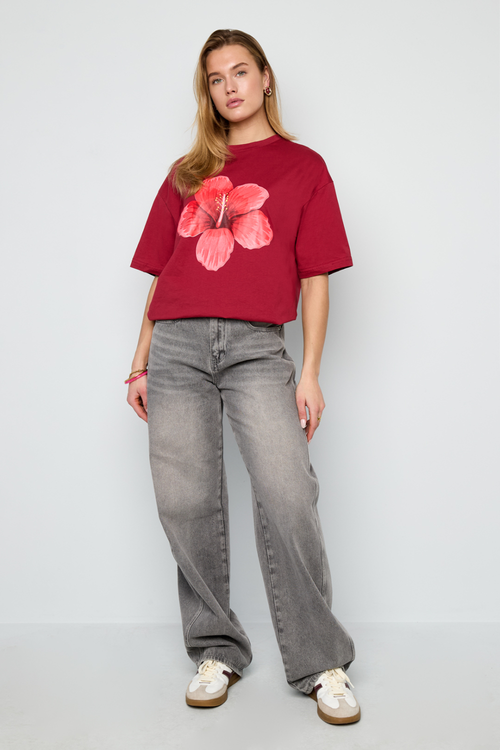 T-Shirt À Fleurs Tropicales Image10