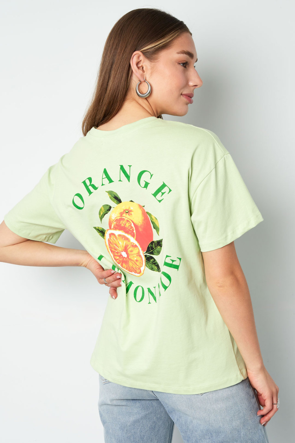 T-Shirt Femme Tricoté Casual Botanique h5Image6