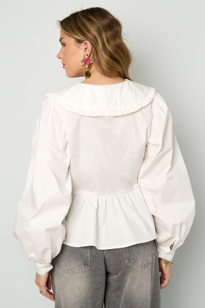 Chemisiers Et Chemises En Coton Uni, Vêtements Décontractés Printemps/Été h5 Image10