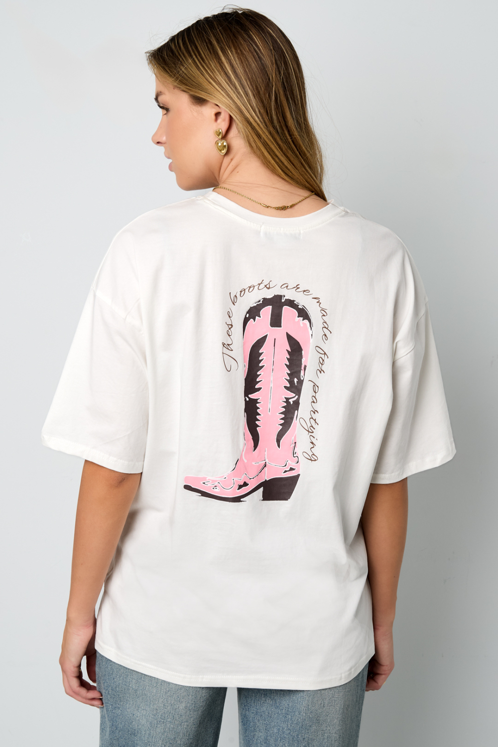 Cotton Knitted T-Shirt Femme Casual Cartoon h5Image9