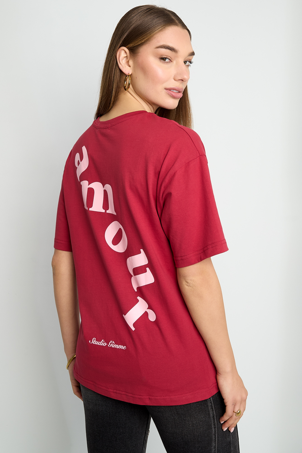 T-Shirt Amour Letters Image5