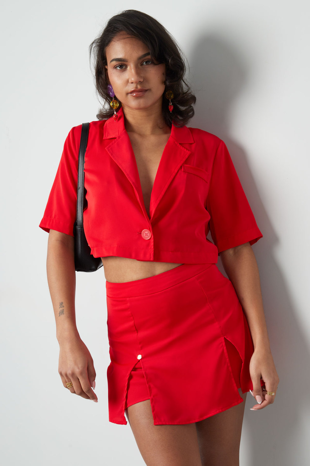 Jupe Mini Femme En Polyester Style Sportif Plissé Image3
