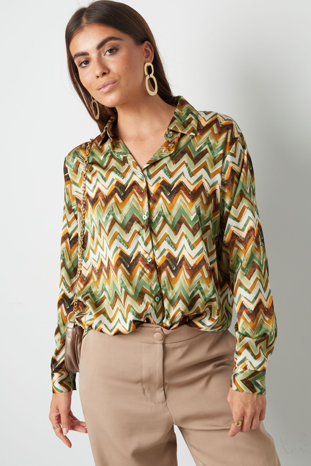 Blouse Imprimé Zigzag h5Image2