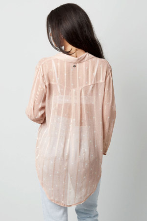 Blouse Femme En Polyester Motif Pois Respirante h5 Image8