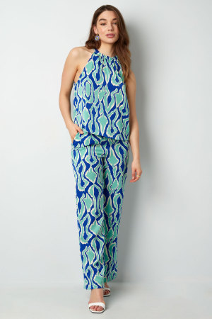 Top Sans Manches Femme En Polyester Motif Imprimé h5 Image4