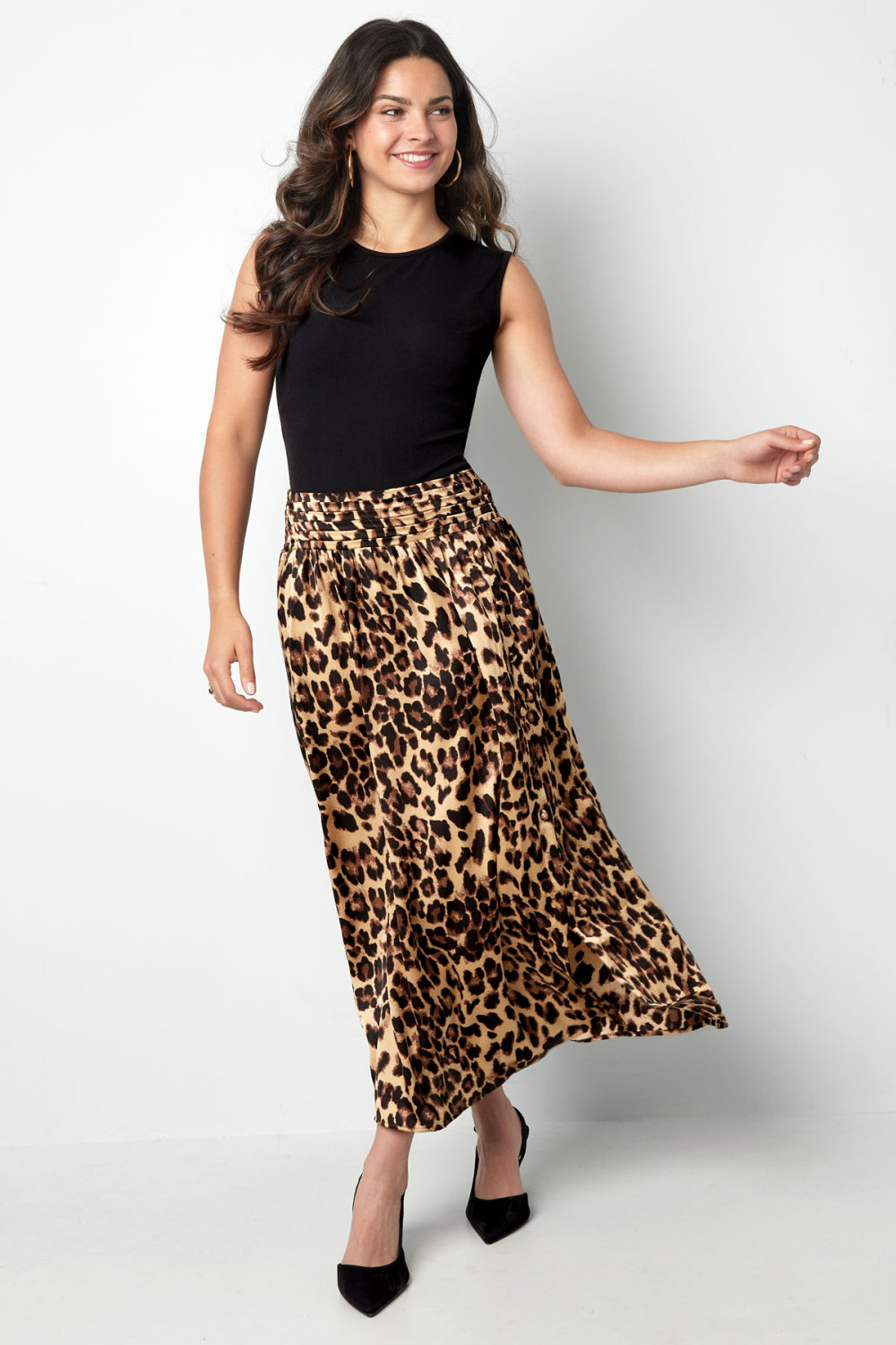 Polyester Femme Body Sans Manches Design Minimaliste Taille Haute Image8