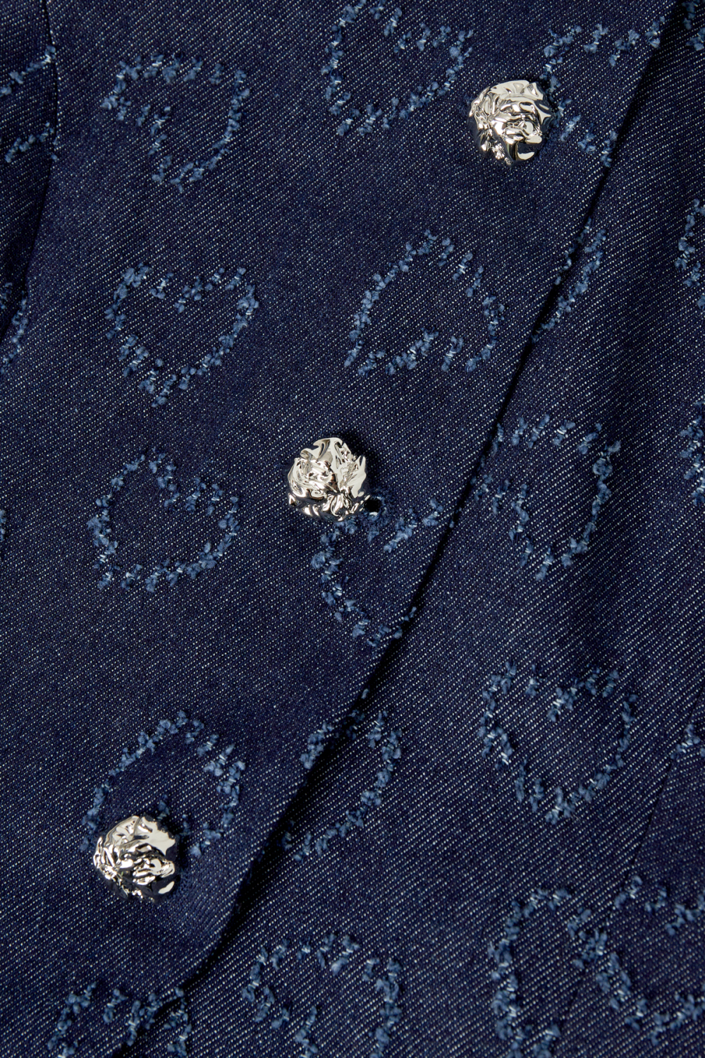 Coton Haut Sans Manches Femme Motif Cœur Fermeture À Boutons h5Image9