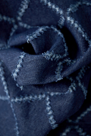 Coton Haut Sans Manches Femme Boutonné Motif Géométrique h5 Image8