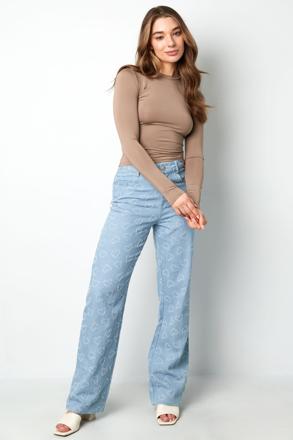 Pull En Polyester Pour Femme Manches Longues Coupe Bodycon Image5