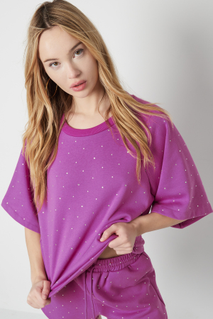 Coton T-Shirt Femme Oversized Printemps/Été h5 Image9