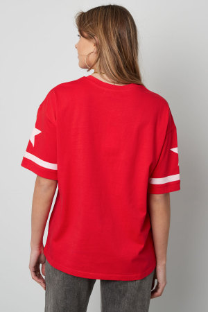 Coton T-Shirt Femme Oversized Imprimé Léopard Numéro 98 h5 Image7