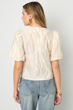 Tissu Polyester Fibre Femmes Tops Manches Courtes Élégant Couleur Unie Printemps/Été h5 Image10