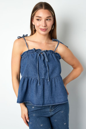 Coton Tissé Femme Haut Décontracté Printemps/Été Couleur Unie h5 Image4