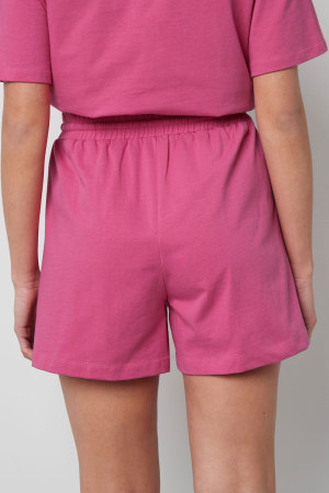Coton Femmes Shorts Décontractés Cordon Élastique À La Taille h5 Image5