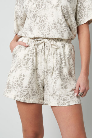 Coton Shorts Femme Cordon Élastique À La Taille h5 Image2