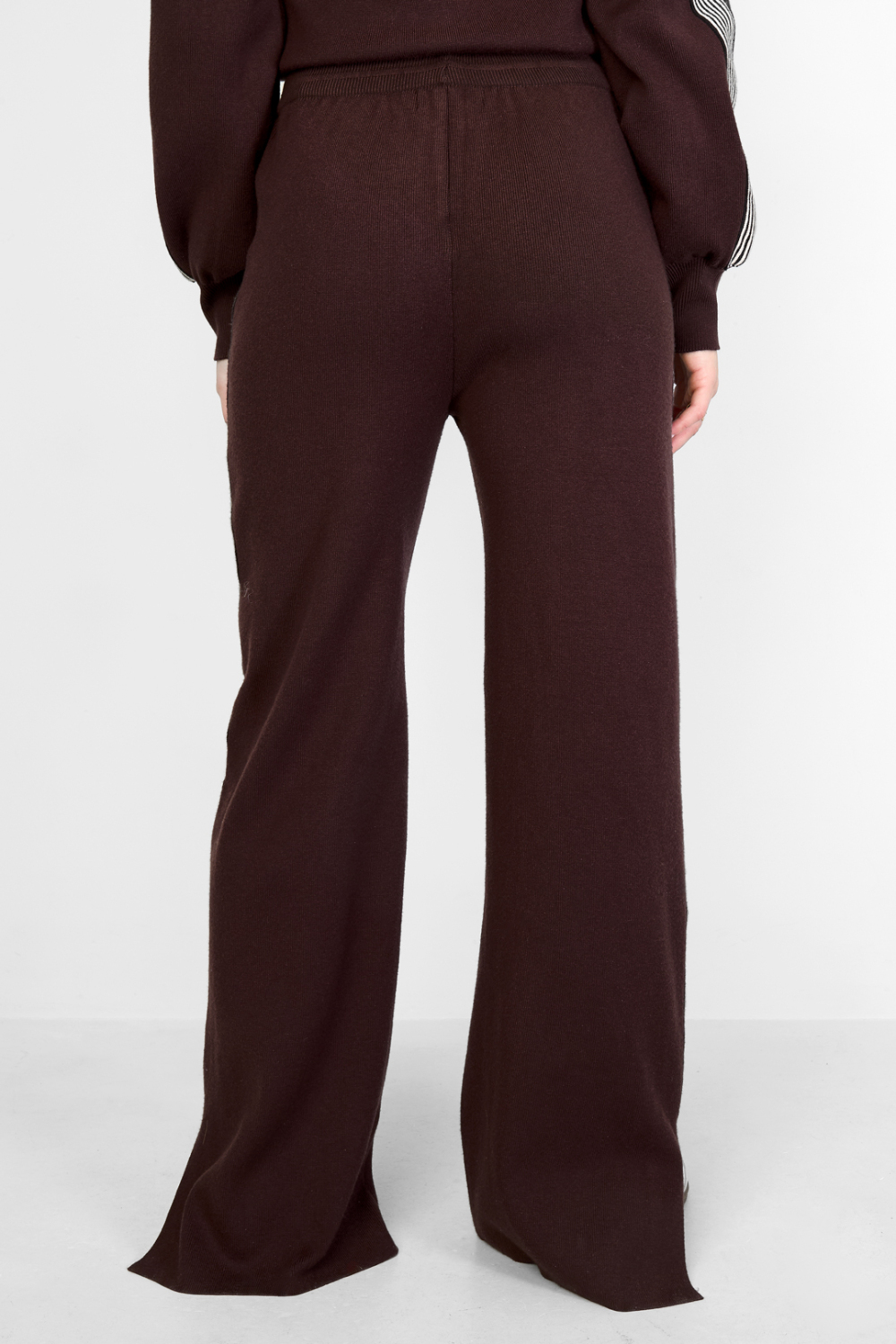 Pantalon Tricoté À Rayures Image13