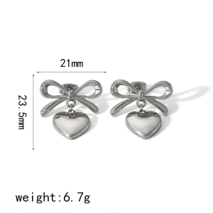 1 Paire De Boucles D'Oreilles Pendantes En Acier Inoxydable Plaqué Or  Créatives Et À La Mode, De Couleur Assortie, Pour Bijoux Pour Femmes À Porter Au Quotidien h5 Image7