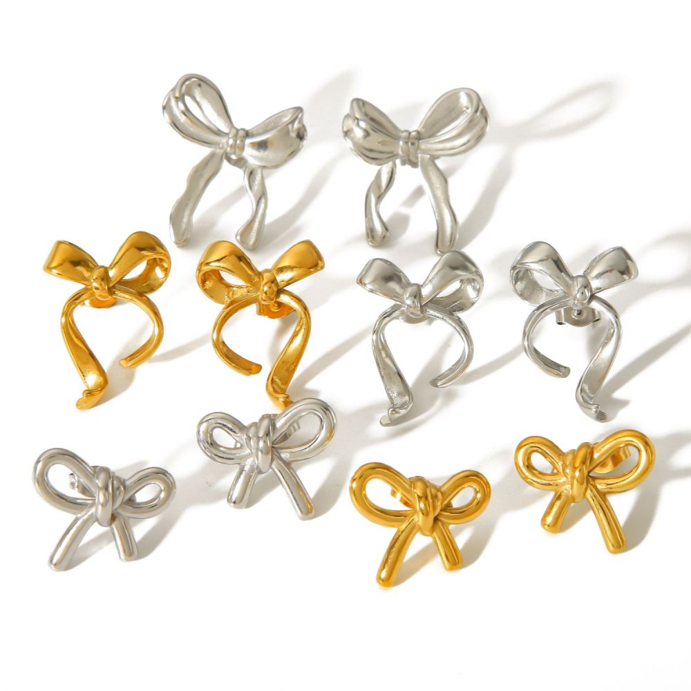 1 Paire De Boucles D'Oreilles Géométriques Irrégulières En Acier Inoxydable Plaqué Or , Créatives Et À La Mode, Pour Femmes, À Porter Au Quotidien Image5
