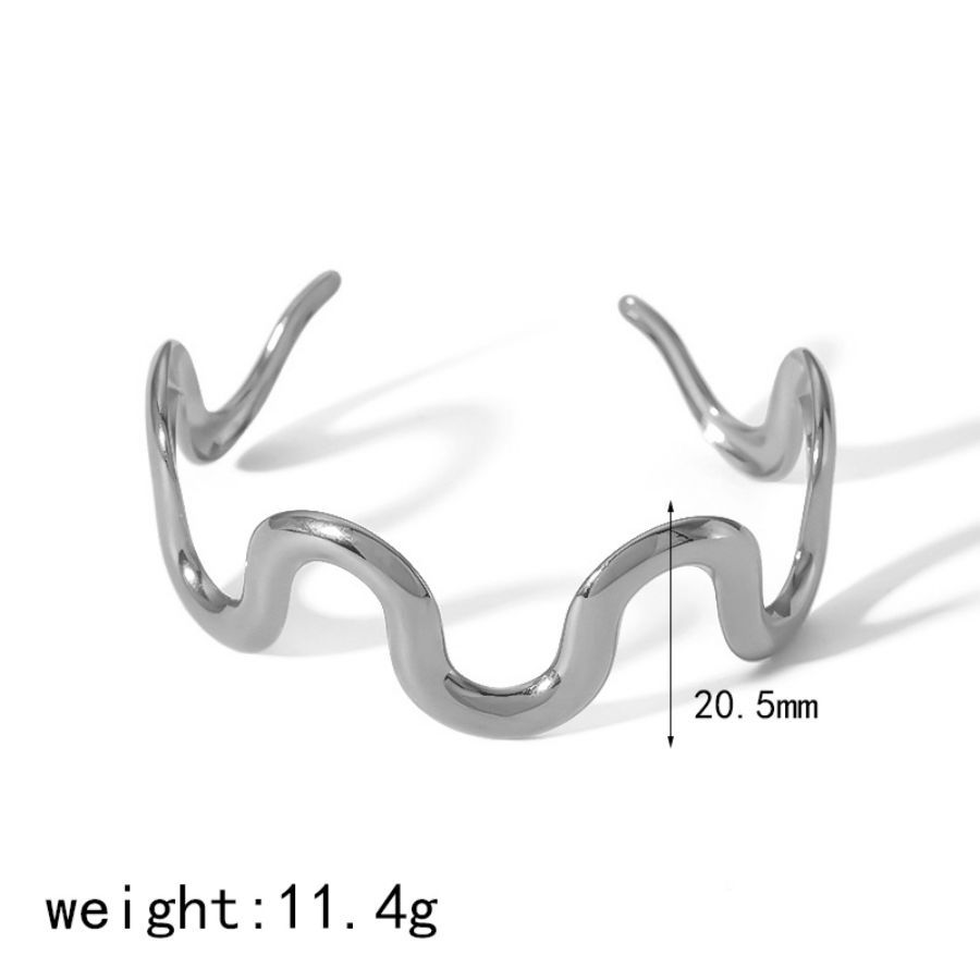 1 Bracelet Géométrique Plaqué Or  De Style  Internet Image6