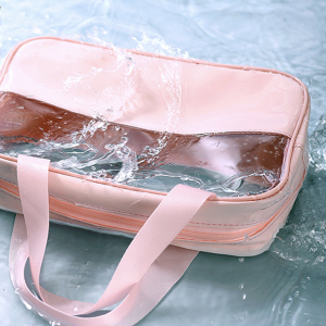 1 Paire De Sacs Simples En Pvc De Couleur Unie Pour Femmes h5 Image5