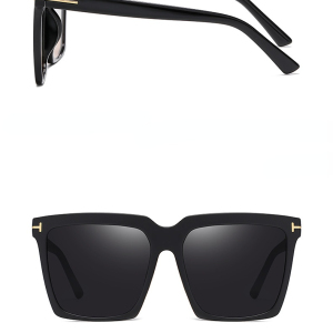 1 Paire De Lunettes De Soleil Rétro Simples En Plastique De Couleurs Mélangées Pour Femmes h5 Image7