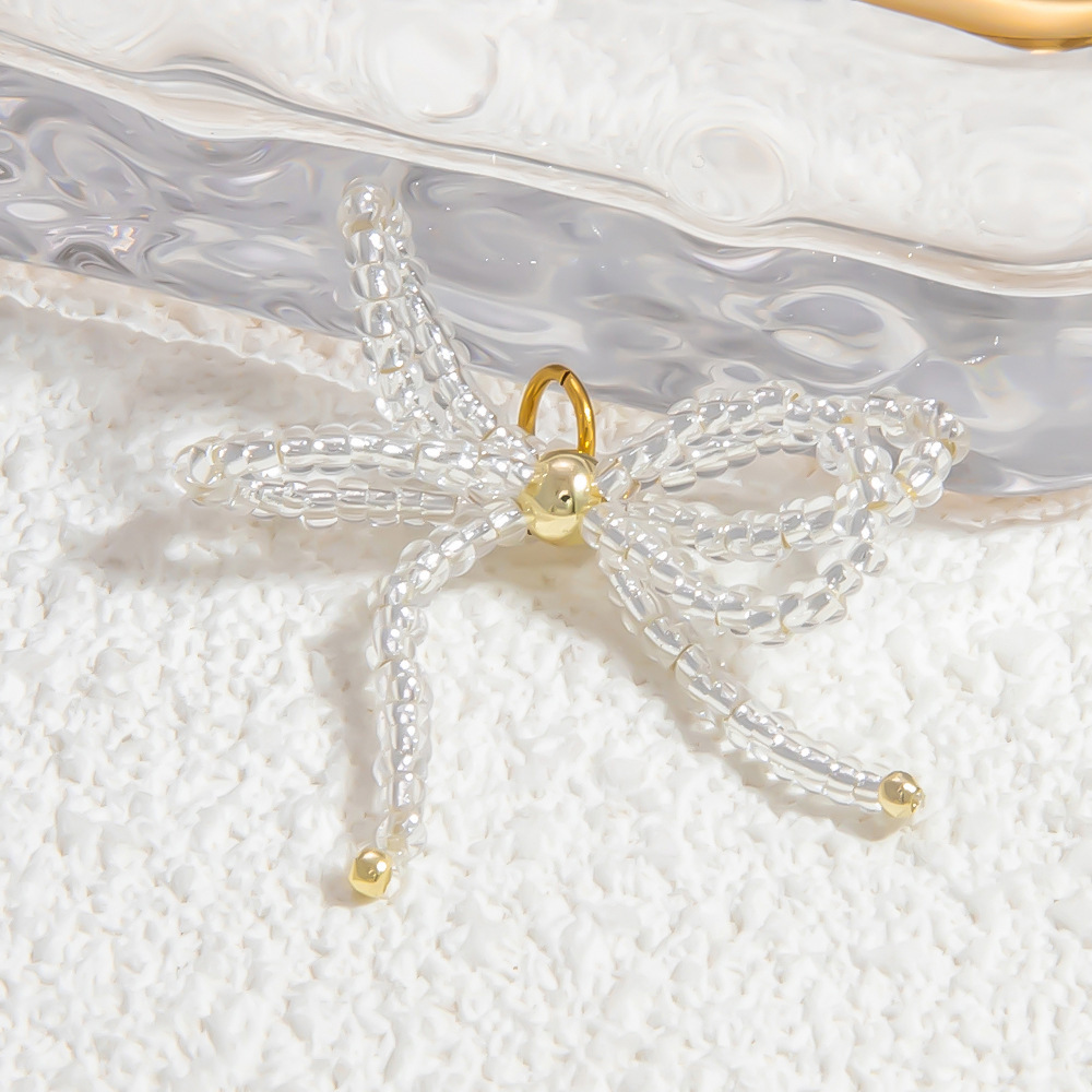 1 Paire De Pendentifs En Verre Pour Femme, Série Romantique, Motif Plante Douce h5Image10