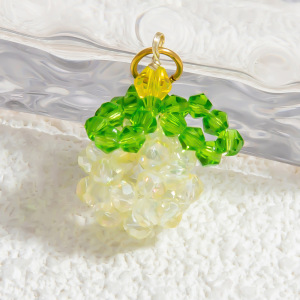 1 Paire De Pendentifs En Verre Pour Femme, Série Romantique, Motif Plante Douce h5 Image7
