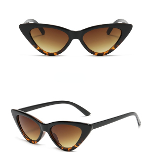 1 Paire De Lunettes De Soleil Simples En Plastique Pour Femmes, De Couleurs Mélangées, Pour Un Usage Quotidien h5 Image3