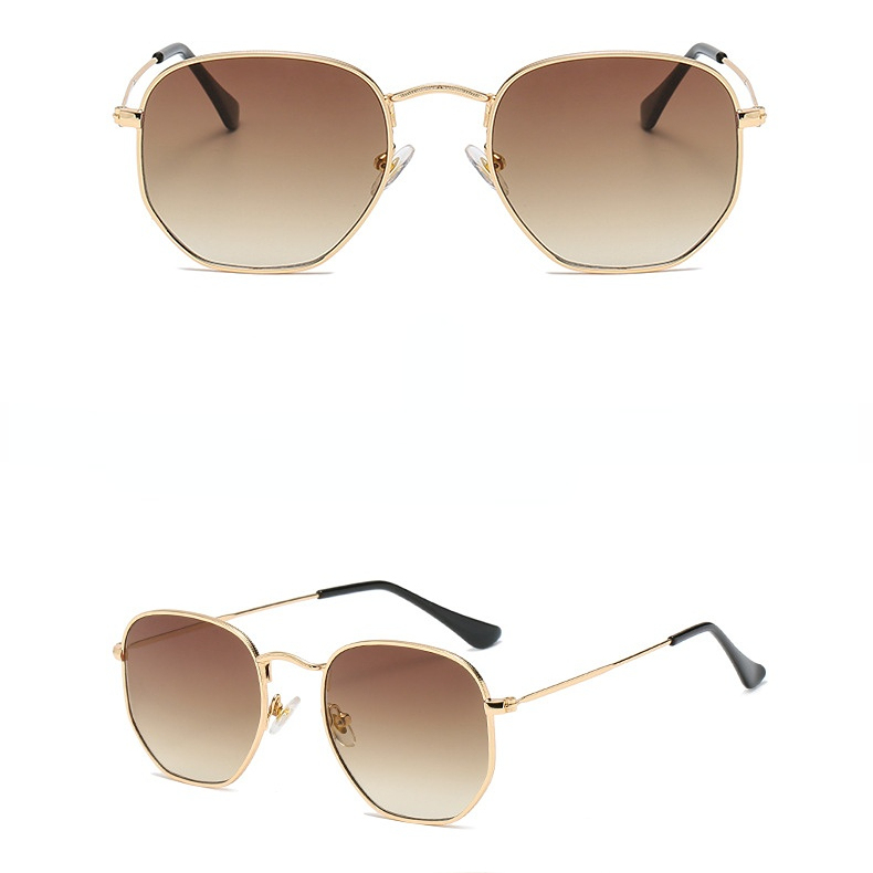 1 Paire De Lunettes De Soleil Unisexes Ccb Décontractées De Couleur Unie De La Série Simple Image5