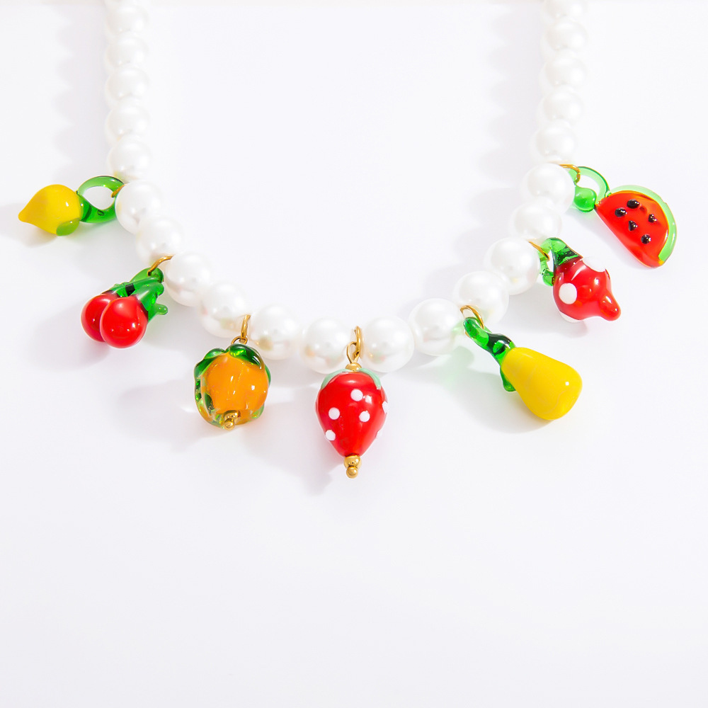 Collier Avec Pendentif En Forme De Cœur Naturel En Acier Inoxydable Plaqué Or  Pour Femme, Série Romantique, 1 Pièce Image5