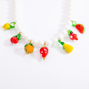 Collier Avec Pendentif En Forme De Cœur Naturel En Acier Inoxydable Plaqué Or  Pour Femme, Série Romantique, 1 Pièce h5 Image5