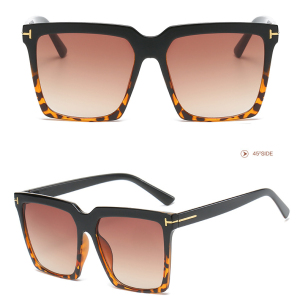 1 Paire De Lunettes De Soleil Rétro Simples En Plastique De Couleurs Mélangées Pour Femmes h5 Image5