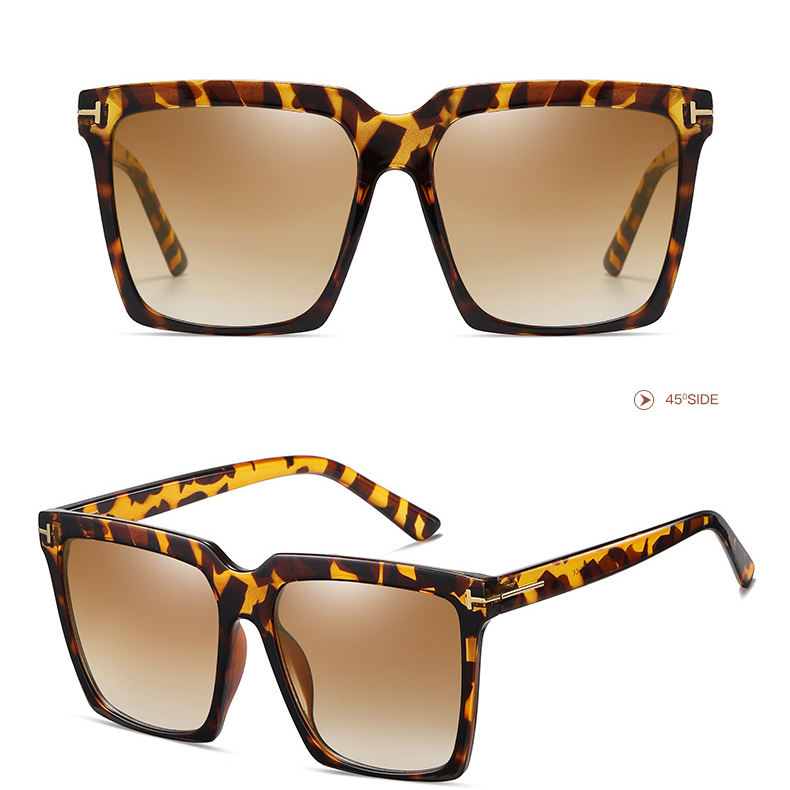 1 Paire De Lunettes De Soleil Rétro Simples En Plastique De Couleurs Mélangées Pour Femmes h5Image4